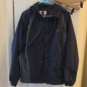 2/$6 Or $3/8 Bundle And Save!Columbia Black and Gray Outdoor Jacket Mens Medium